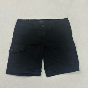 The Limited Drew Fit Women's Black Cargo Shorts Size 12